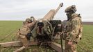 Fuerzas ucranianas en la regi�n de Donetsk.