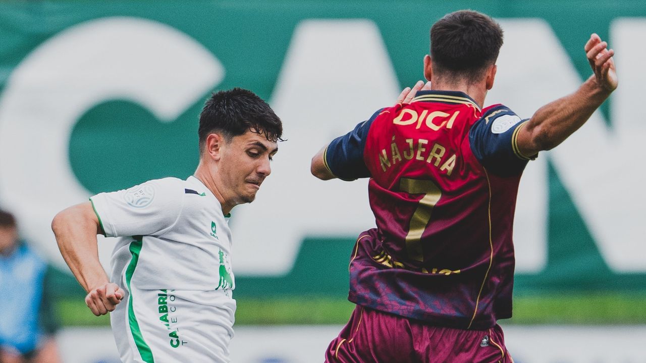 Épica remontada del líder Fabril en el 98 con un «hat trick» de Nsongo ante el Rayo Cantabria (2-3)