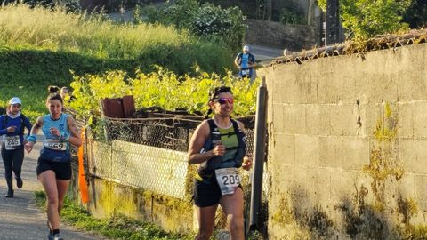 Imagen de la pasada edicin del Trail Laxe dos Bolos, en Caldas de Reis