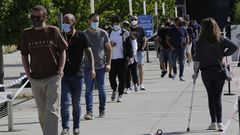 Vacunaci�n contra el covid en Expocoru�a