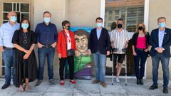 Visita de Gonzalo Caballero a Xinzo de Limia