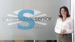 Matilde Garc�a, directora de la Universidade S�nior de la UDC 