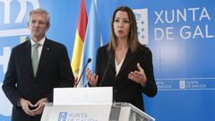 Reunión de Lara Méndez con Alfonso Rueda