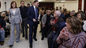 Pedro J. Ram�rez, Gloria Lomana y el alcalde ribadense en el Voar