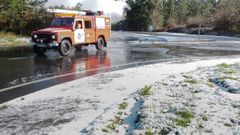 Consecuencias de la nevada en el entorno de Santiago