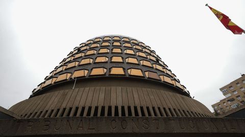 Exterior de la sede del Tribunal Constitucional en una foto de archivo.