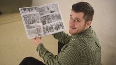 P&eacute;rez Ramudo, autor del c&oacute;mic Castelao en Pontevedra