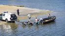 Xabier Hurtado y Miguel Quan, los dos jvenes tripulantes de un kayak, desaparecieron en Porto do Son el verano pasado