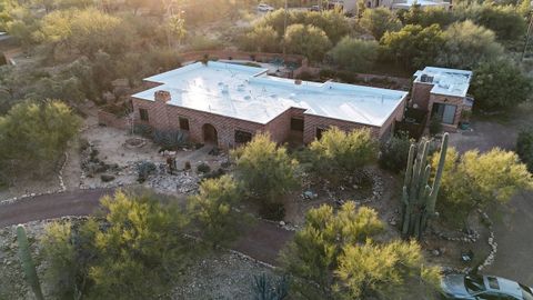 La casa en la que viv�a Nancy Guthrie en Tucson, Arizona