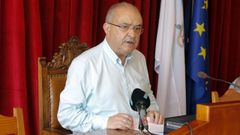 Alberto Garc�a, portavoz del PSOE y anterior alcalde de Catoira
