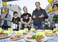 La presentaci�n incluy� una muestra de las tapas de la promoci�n