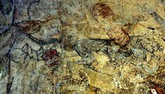 Representaci�n de la lujuria en el mural de los pecados capitales de Moraime.