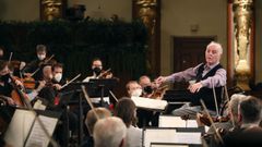 Ensayo del concierto de A�o Nuevo con la Filarm�nica de Viena dirigida por Daniel Barenboim, este mi�rcoles.