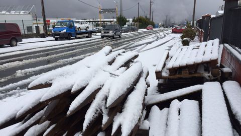 Nieve en As Pontes