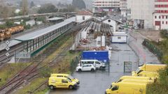 Todo el entorno de la estaci�n est� ya en obras por la intermodal