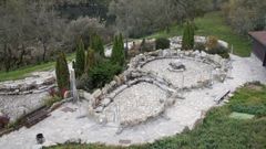 Las termas de Outariz, cerradas.