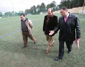 Louz�n hab�a inaugurado el campo cruce�o en enero del 2008. 