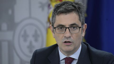 F�lix Bola�os, ministro de la Presidencia, Relaciones con las Cortes y Memoria Democr�tica del Gobierno de Espa�a desde julio de 2021