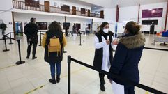 Vacunaci�n en FIMO, hace unas semanas