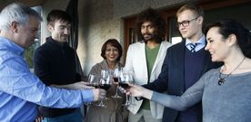 Miembros del instituto de neurociencia Irians se han desplazado hasta Pontevedra para realizar una nueva fase del experimento. 