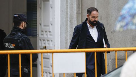 El exgerente del PSOE Mariano Moreno Pavn en el Tribunal Supremo tras declarar ante el juez en relacin al caso Koldo.