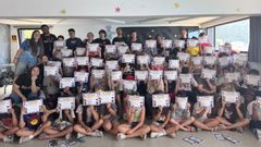 En la iniciativa participaron ni�os y adolescentes de entre 8 y 17 a�os