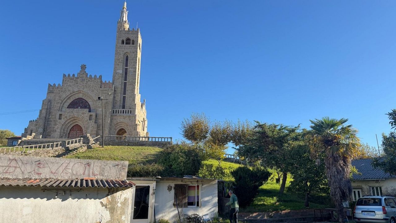 Nigrán liberará el arco visigótico de Panxón de los muros que lo rodean un siglo después de su redescubrimiento