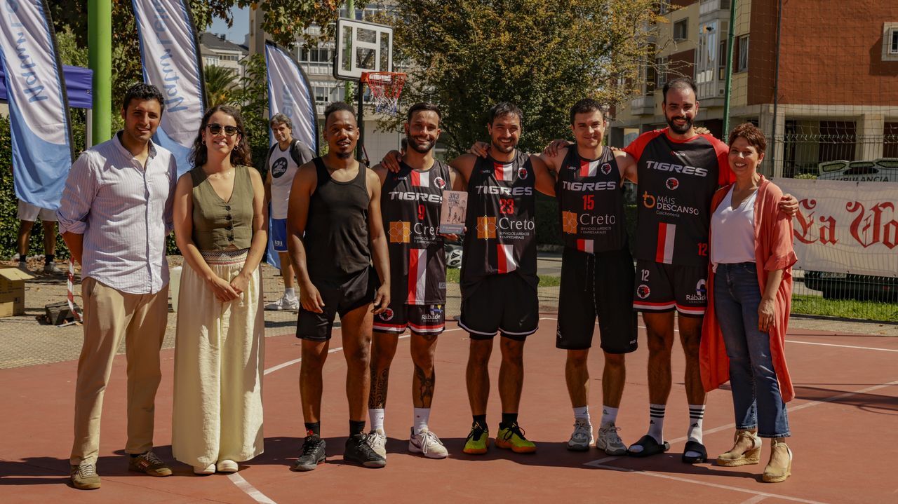 El deporte tomó las calles de Lugo en la celebración del 3x3 Deporte na Rúa