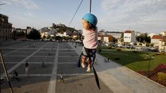 La tirolina estar� instalada en la explanada de la Compa��a
