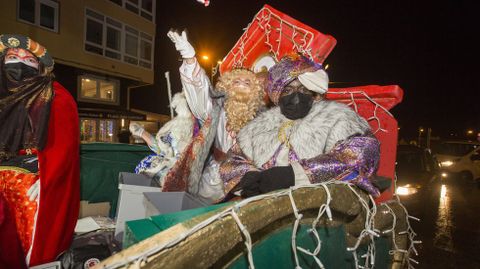 Cabalgata y recepci�n en Muxia