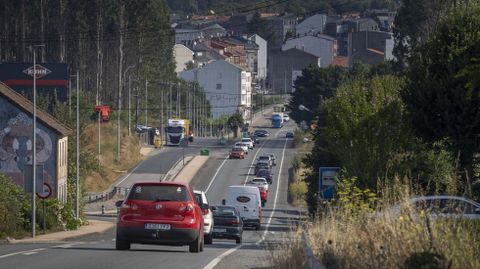 La rotonda se situar� en el acceso sur a Ordes a trav�s de la carretera N-550