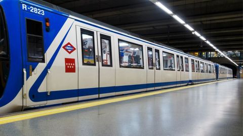 Tren de Metro de Madrid, en una imagen de archivo