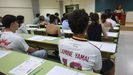 Estudiantes se examinan de la Prueba de Acceso a la Universidad (PAU) 