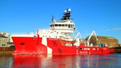 Barco Ocean Osprey, adquirido por la Armada espa�ola que pasar� a llamarse Carnota