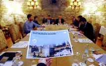 La Fundaci�n Catedral present� su plan de mecenazgo a Hosteler�a Compostela.