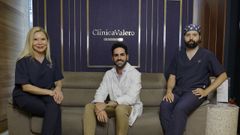 Equipo de la clnica Valero de A Corua.