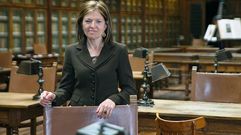 La vicerrectora de Estudiantes, Elisa Miguelez..La vicerrectora de Estudiantes, Elisa Miguelez. 
