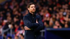 Xabi Alonso.Xabi Alonso, entrenador del Bayer Leverkusen, frente al Atltico de Madrid