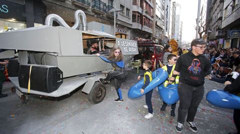 Desfile de Carnaval en Pontevedra