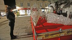 El temporal arrasa con el alumbrado navide�o