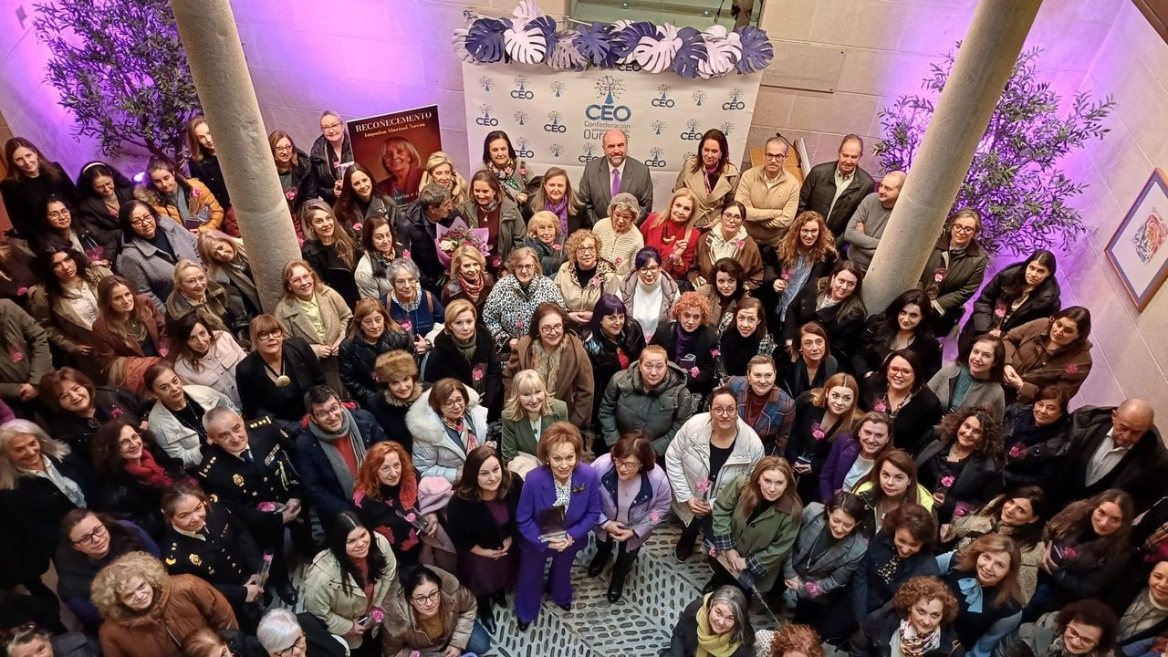 Ana María Méndez recibe el primer reconocimiento «Impulsa Marisol Nóvoa» por su trayectoria en la defensa de la mujer empresaria