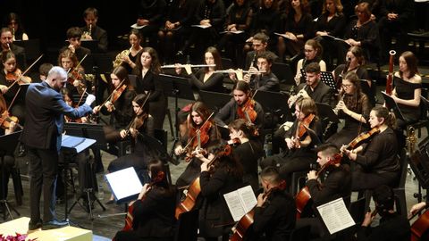 Concierto de la Orquesta Terra Nova en el nuevo auditorio de Lugo