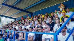 Partido entre el Vali�o Cabo de Cruz y el Bertamir�ns de la fase de ascenso a Primera Galicia