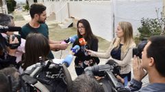 Melisa Suero, hermana de la ni�a que recibi� una paliza de otros menores en Palma.