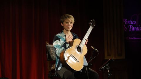 Concierto de la guitarrista Stephanie Jones en el Liceo de Ourense