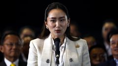 Paetongtarn Shinawatra, elegida como nueva primera ministra de Tailandia.