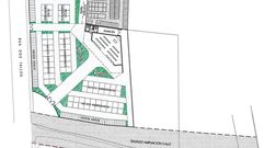 Plano del nuevo cementerio, que ser� construido justo al lado del actual