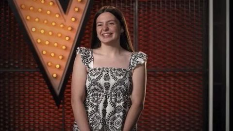 Marta Gómez, concursante de La Voz Kids después de superar las audiciones a ciegas