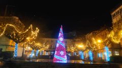 O Carballi�o tambi�n inaugur� la Navidad