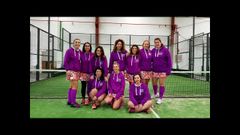 Equipo femenino de p�del Berganti�os